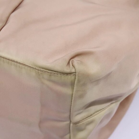 PRADA Hand Bag Nylon Leather 2way Pink Gold Auth EC720 - Picture 3 of 16